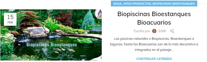 Biopiscinas Bioestanques Bioacuarios aydoagua