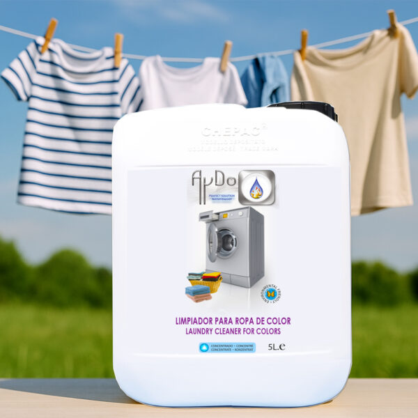 Detergente liquido ecologico ropa AyDoAgua