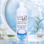 Champu Reparador Antifrizz Eco AyDoAgua 300 mL para microbioma capilar y caída estacional del cabello seco y dañado en ambiente spa
