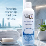 Gel de Ducha Eco Natural Nutritivo AyDoAgua 300 mL para piel sensible pH neutro en baño spa urbano