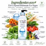 Gel Corporal Hidratante Eco Vegan AyDoAgua con 11 ingredientes naturales