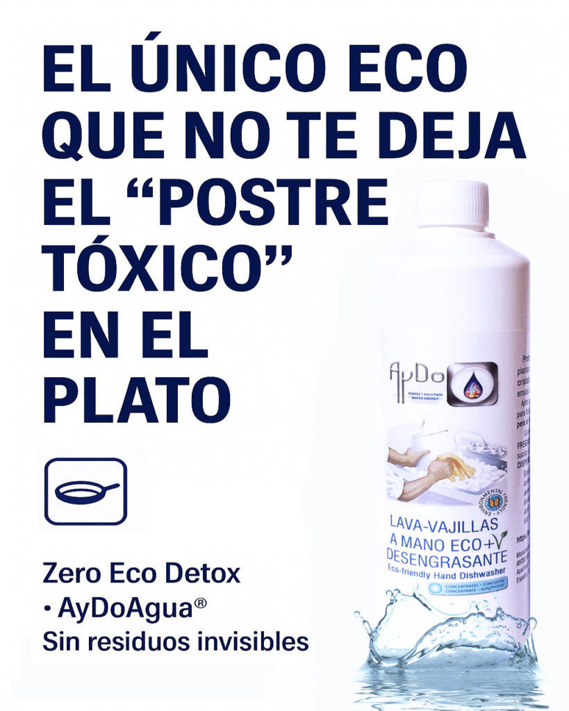 Lavavajillas Zero Eco Detox AyDoAgua 