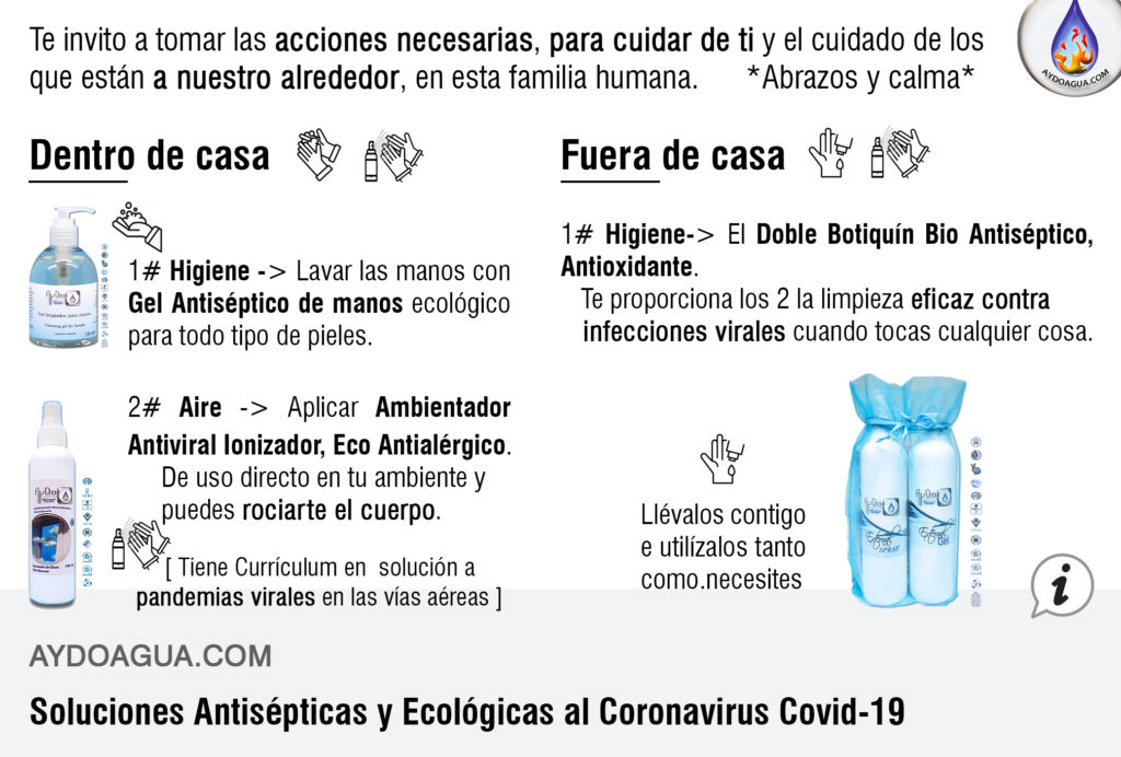  Soluciones Antisépticas Covid aydoagua.com