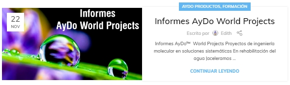 Informes AyDo World Projects-aydoagua.com