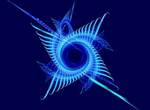 Meditacion color azul vision optica aydoagua