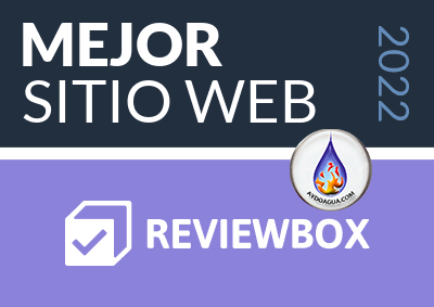 Mejor sitio web 2022 AYDOAGUA Reviewbox
