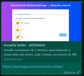 Encuesta Sorteo-Whats_AyDoAgua